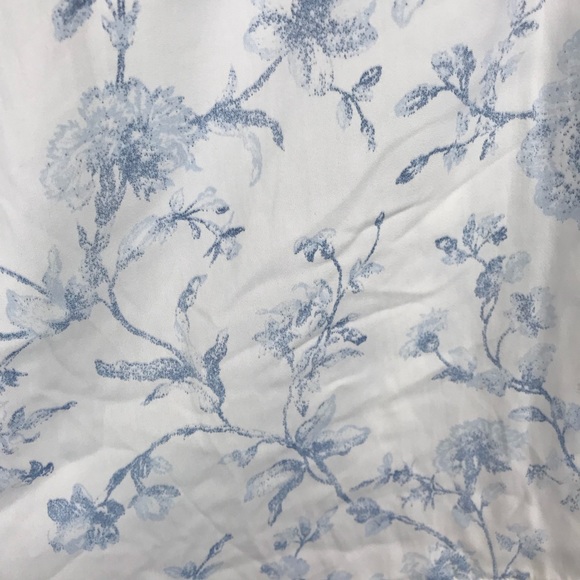 Women’s Blue White Floral Lace Cami, NWT, M + XL, - Picture 5 of 6